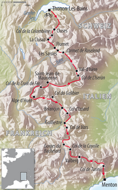 La Route des Grandes Alpes – Die Alpen