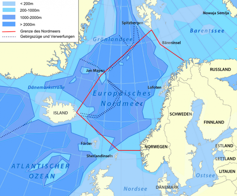 Die Nordsee/Ostsee- und die Europäisches Nordmeer/Ostsee-Wasserscheide – Die Alpen