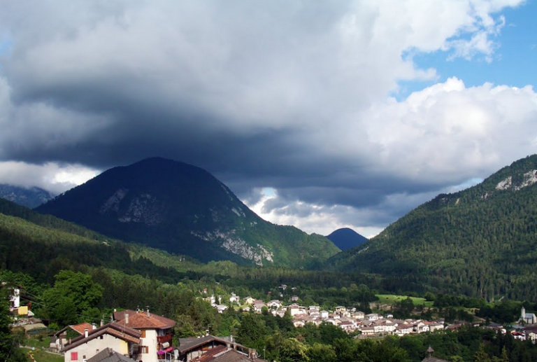 Passo della Forcella Die Alpen